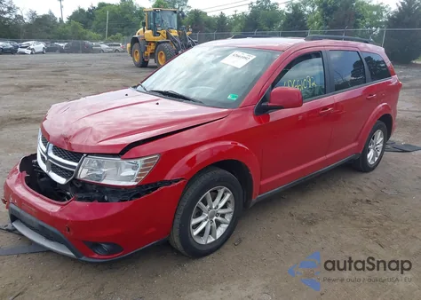 2014 Dodge Journey Sxt from USA, damaged, VIN 3C4PDCBGXET142574